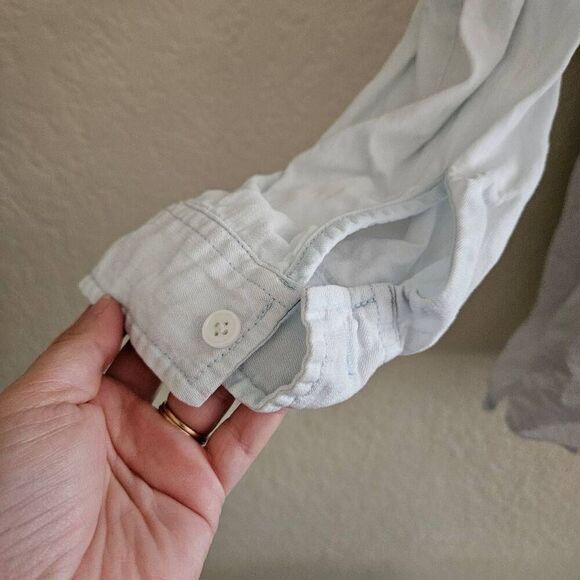 Thread & Supply Relaxed Fit Bella Wash Button Down Shirt - Picture 3 of 8